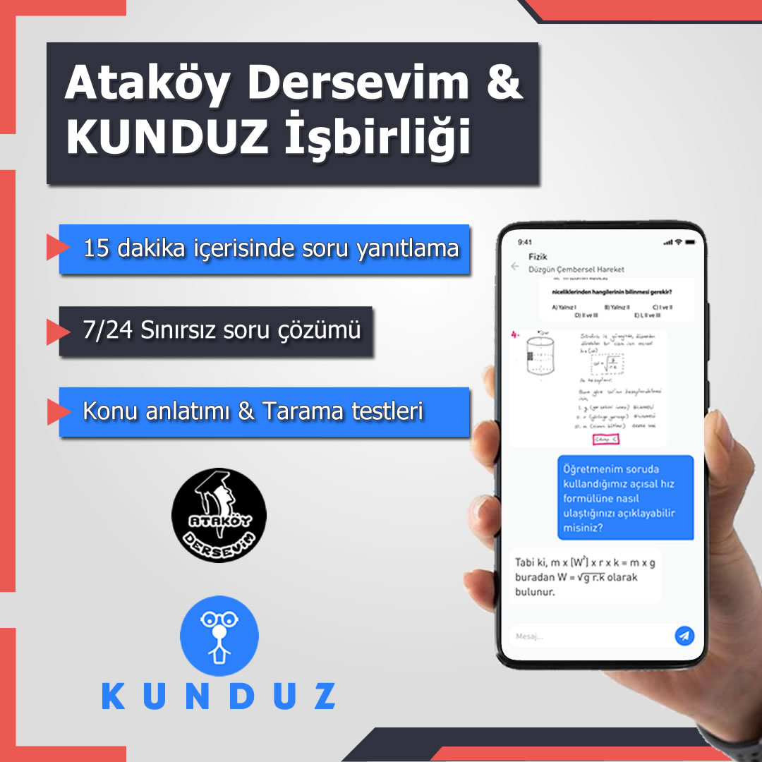 Ataköy Dersevim ve Kunduz işbirliği